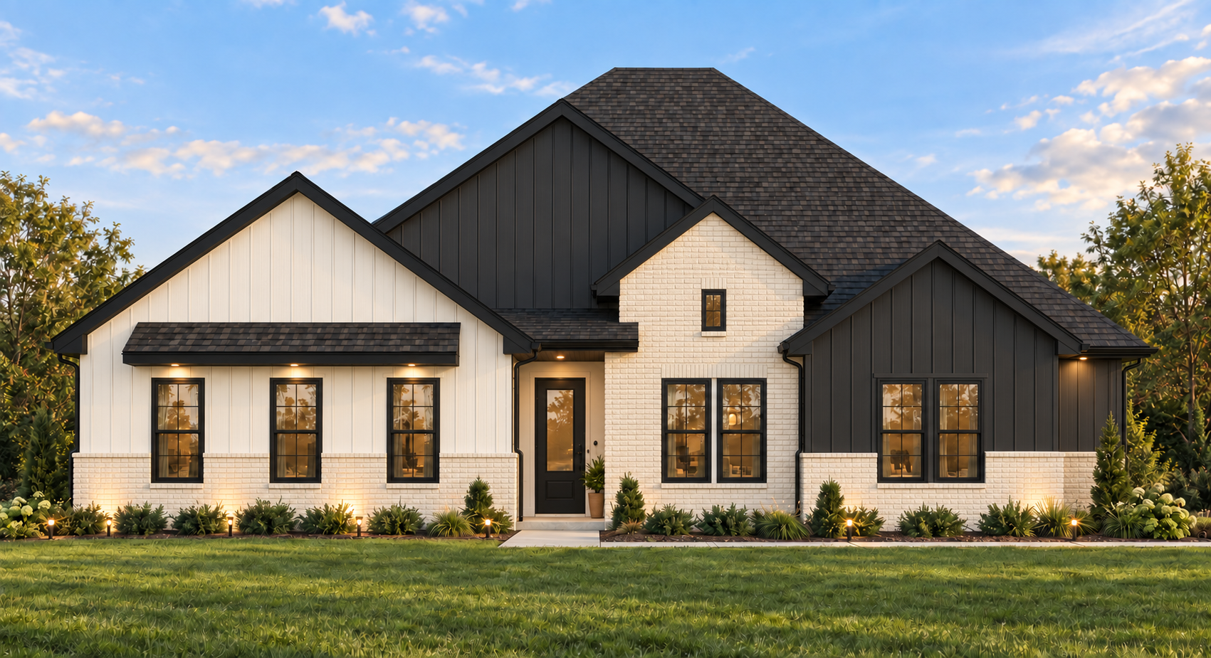 Front Elevation - OPT D for 4004 Enclave Drive, Longview, Texas