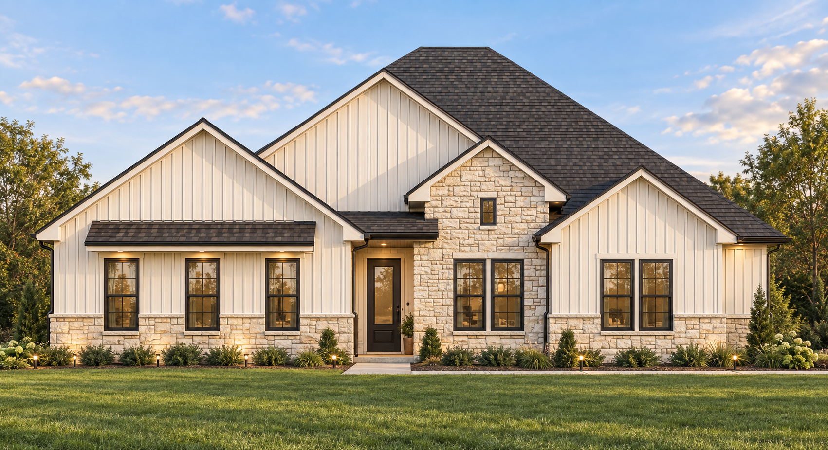 Front Elevation - OPT B for 4004 Enclave Drive, Longview, Texas